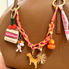 bag charm 'happy vibes' - VERKOCHT