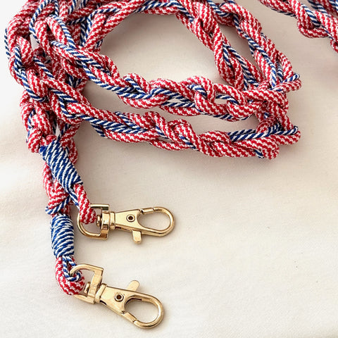 rood-blauwe telefoonkoord - MAXI