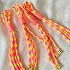 charm in neon orange & yellow