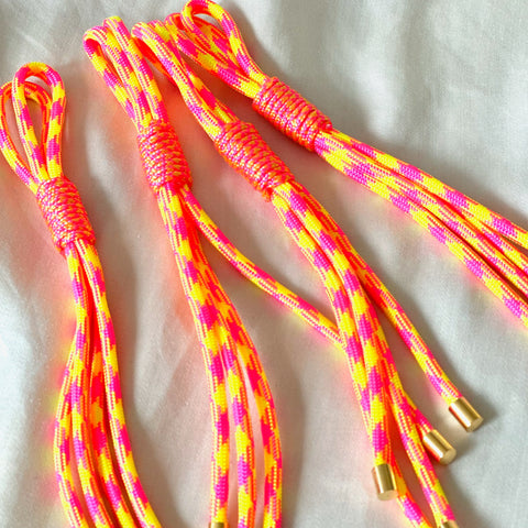 charm in neon orange & yellow
